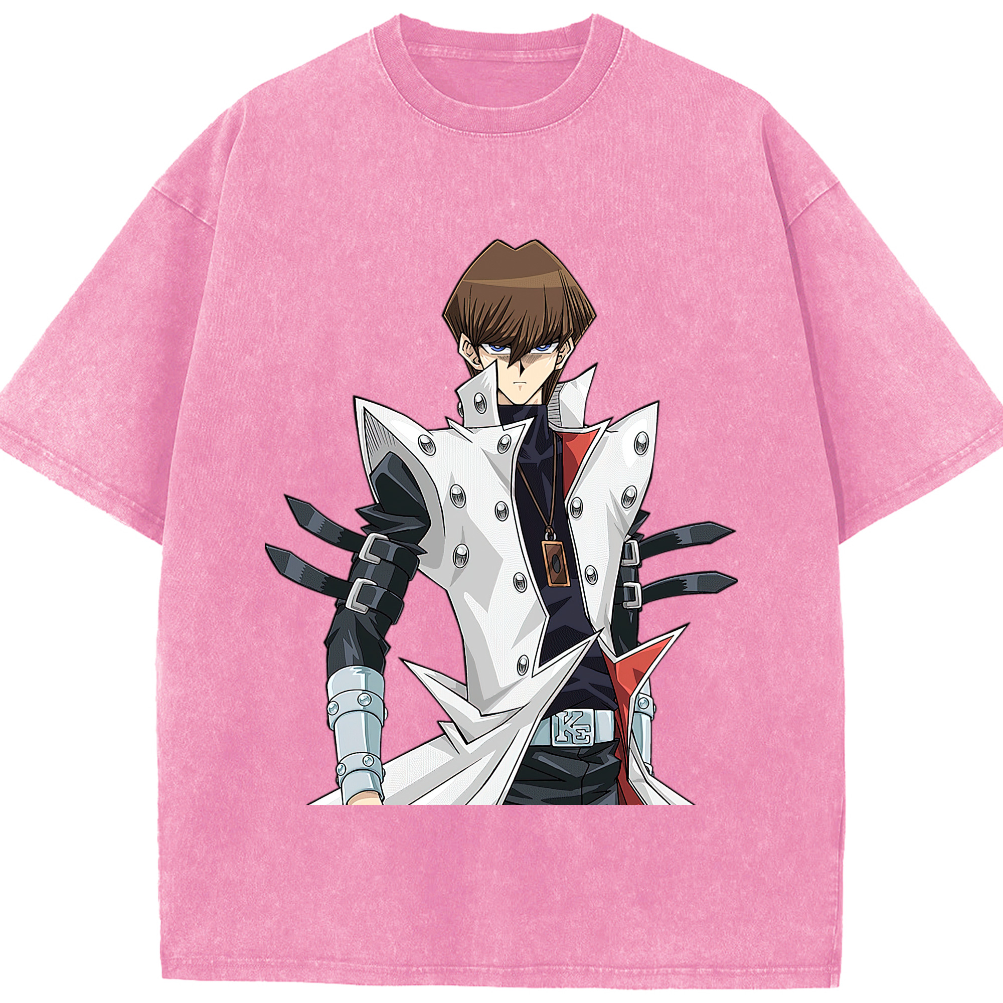（画像用） 遊☆戯☆王 Yu-Gi-Oh! 綿100% ヴィンテージ風 半袖Tシャツ（フロントプリント）